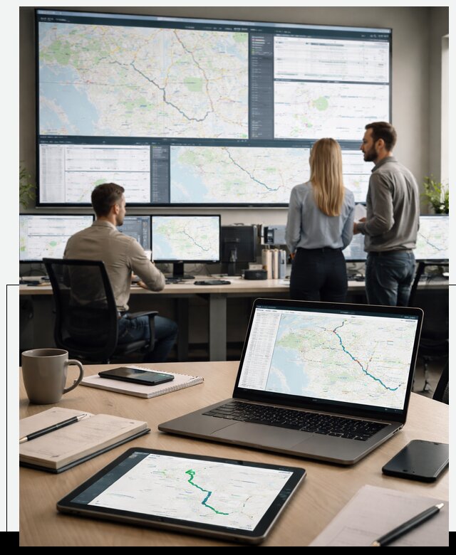 Трекинг грузов и Fleet Management, мониторинг автопарка в Смоленске