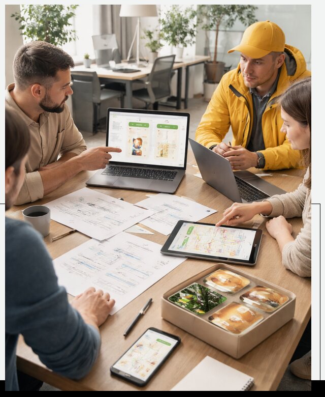 Разработка агрегатора доставки еды в Смоленске от 15383 р., АвикейСмл