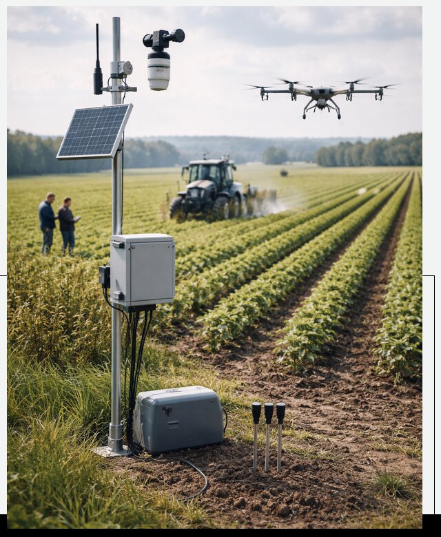 Разработка IoT мониторинга полей в Смоленске от 8717 р. | АвикейСмл